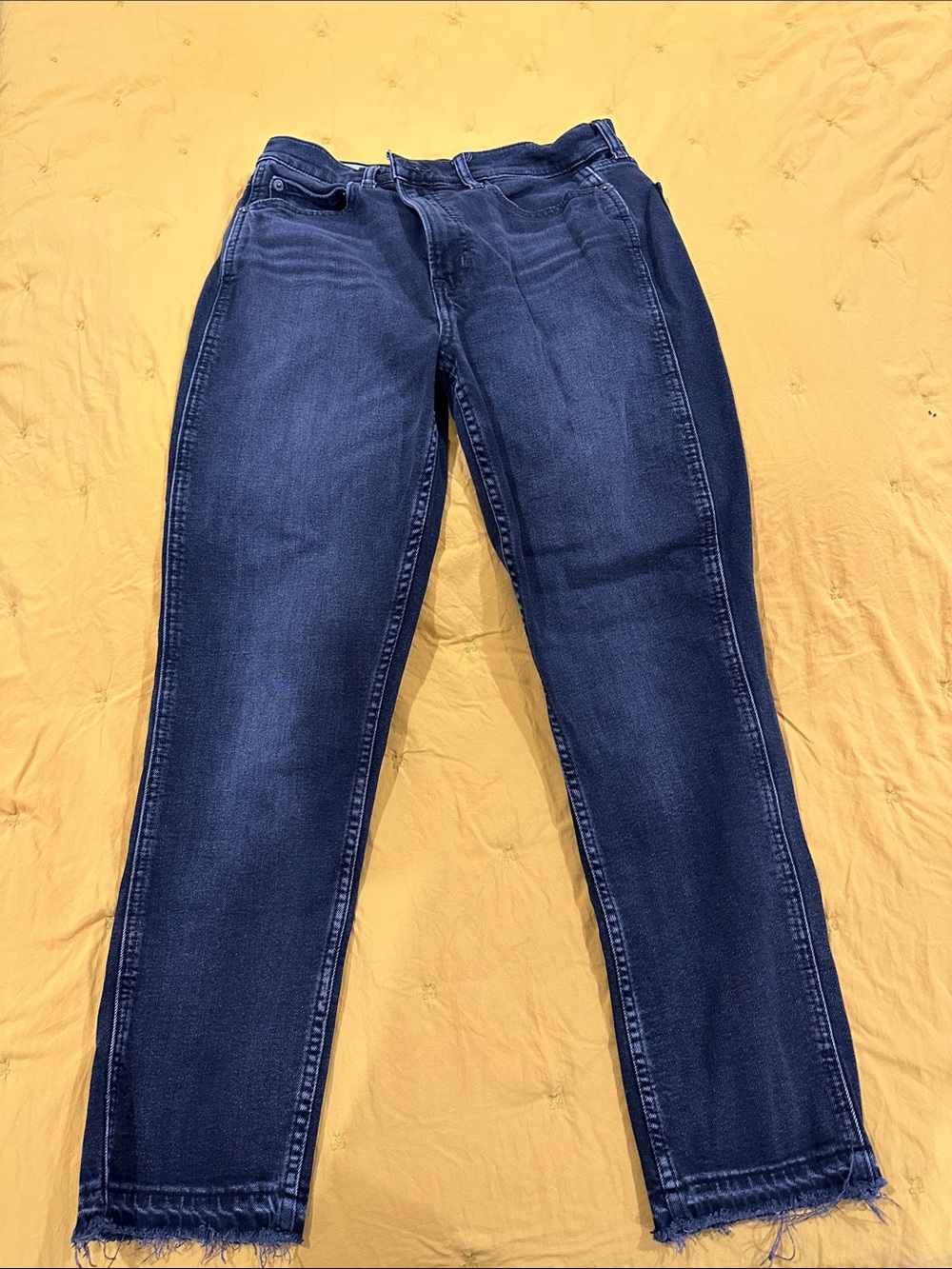 GAP Women's High Rise Vintage Slim Washed Black Jeans